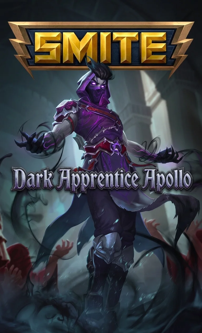 Poster for Dark Apprentice Apollo in SMITE